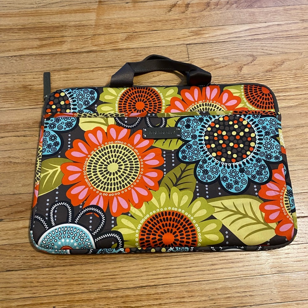 Vera Bradley Floral Clutch 15x10x1